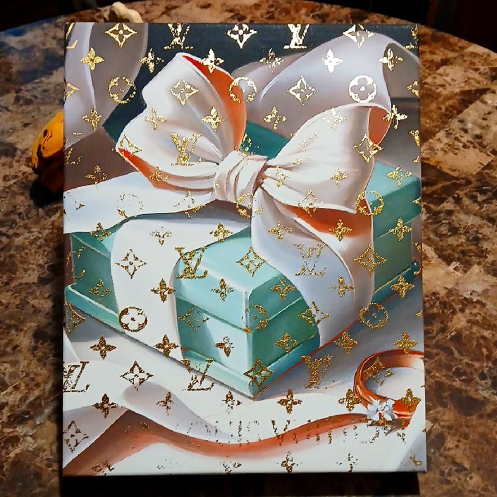 Louis Vuitton Wall Decor ( Faux )